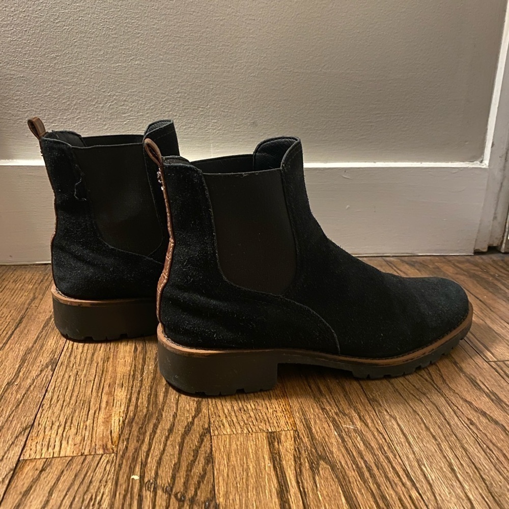 Sam Edelman | Jaclyn Boots Black Waterproof Suede | Great Condition - Picture 2 of 8